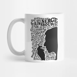 Serge Gainsbourg - Discographie Mug